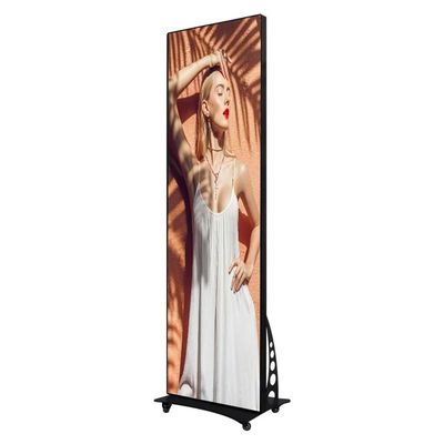 1920-3840HZ Indoor IP31 Poster LED Display Screen With Adjustable Brightness