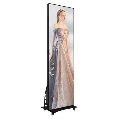 IP31 Indoor Creative Led Poster Display , Advertisement Led Display P2.5 Pixel Pitch