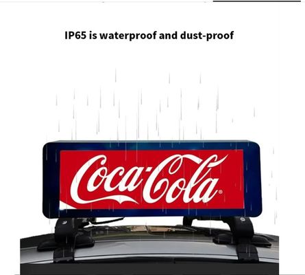 100000 ชั่วโมง อายุการใช้งาน P6 สีเต็ม Outdoor SMD LED Mobile Screen สําหรับการติดตั้งบนรถ