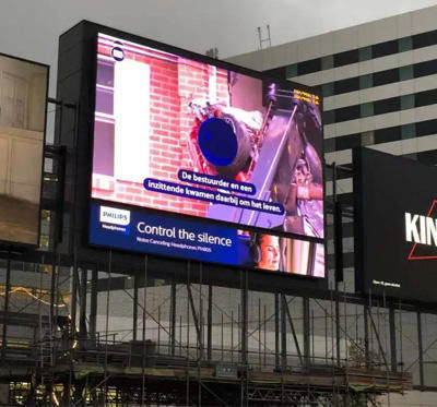 Full Color Outdoor Led Screen Panels , IP65 Protection Led Display Board For Advertising