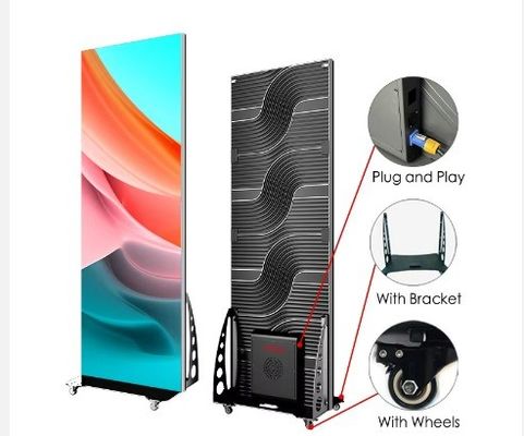 OEM 16 Bit SMD2121 Indoor LED Poster Screen With High Refresh Rate