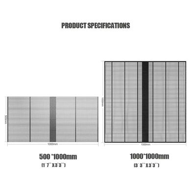 2K-4K Full Color Flexible Transparent Led Screen With 1000mm X 1000mm Cabinet