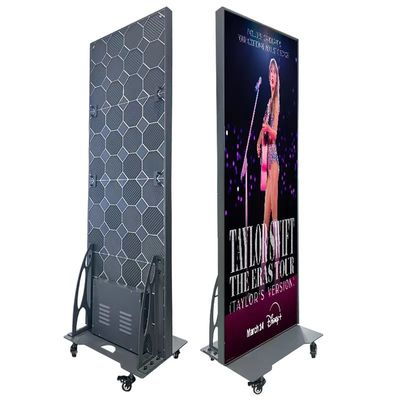 Shopping Mall 640x1920mm P2.5 Poster LED Display Wireless Control For Advertising